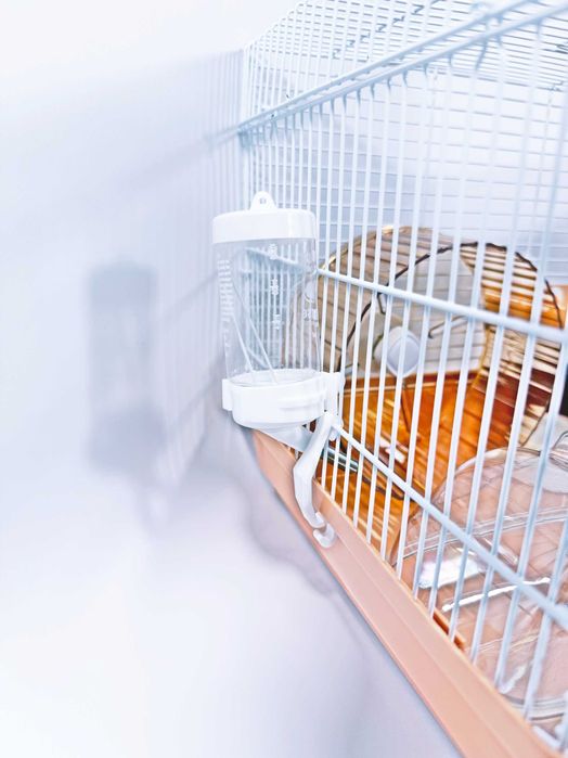 Просторная Клетка для хомяка G05, 46,5×29×29 см с красивой купалкой