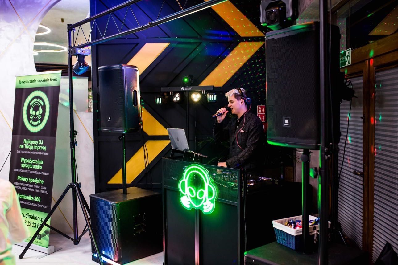 Najlepszy DJ na imprezę! Urodziny Wesele Ciężki Dym Iskry Sceniczne