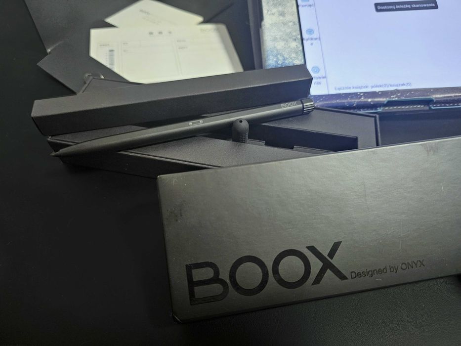 Onyx Boox Note Air3 C+rysik Onyx Boox Pen 2 Pro z gumką+etui+GWARANCJA