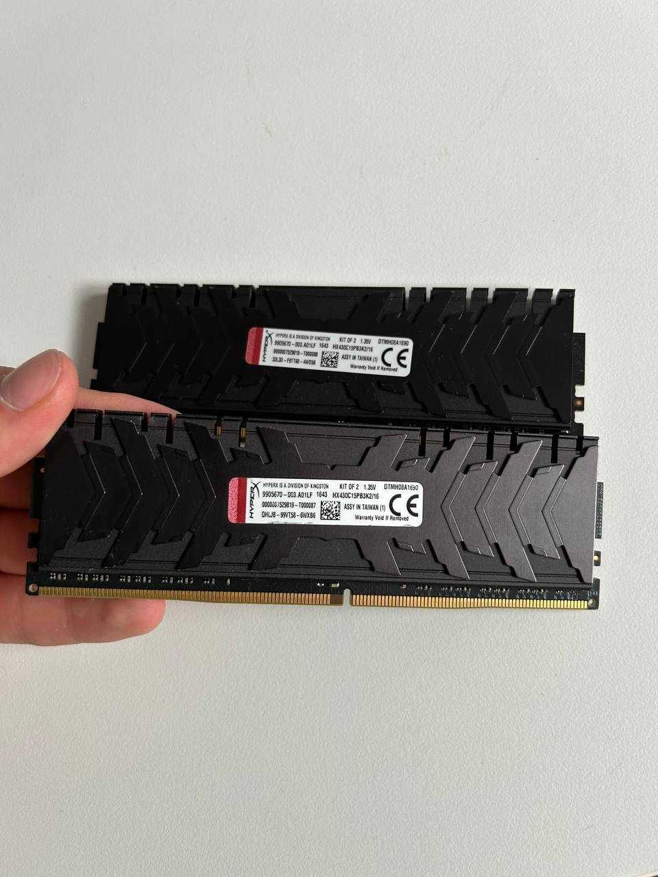 Pamięć RAM HyperX 16GB (2x8GB) 3000MHz CL15 Predator Black DDR4