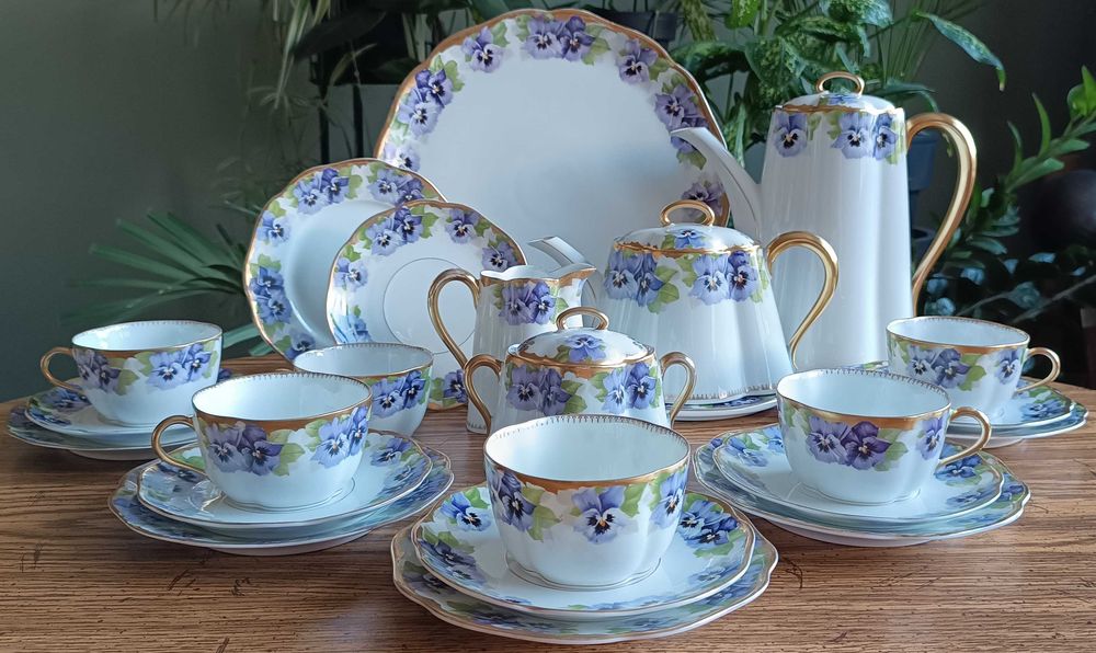 Porcelanowy serwis kawowo herbaciany Rosenthal, Viktoria Luise.