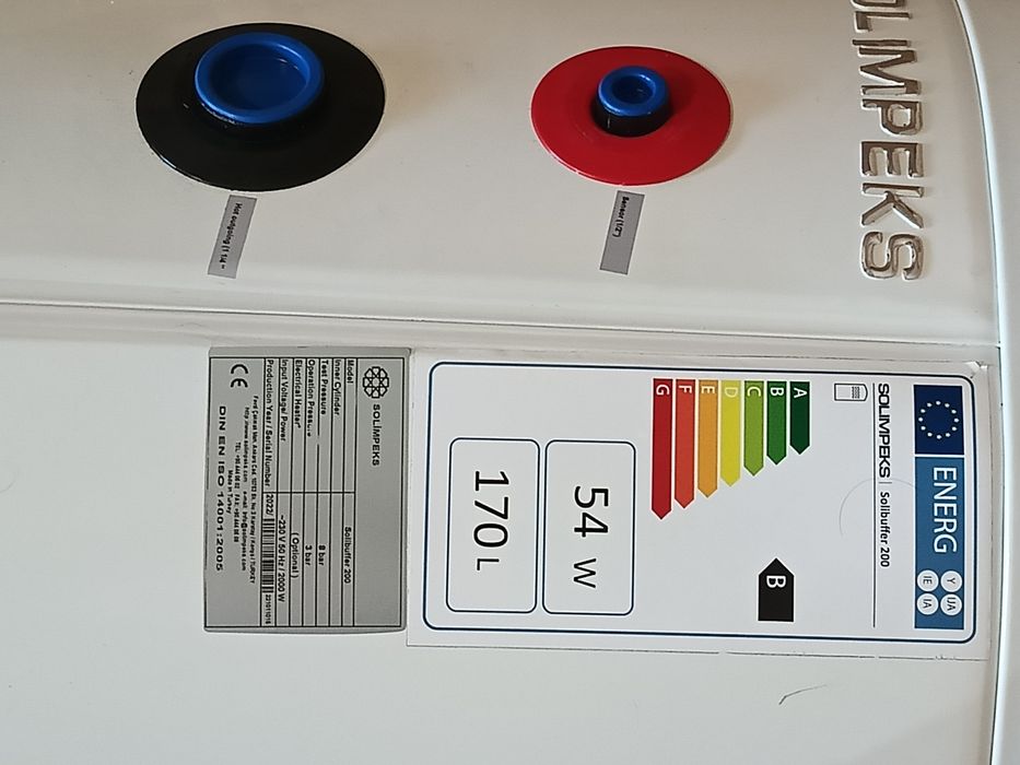 Bojler bufor 170l Solibuffer 200