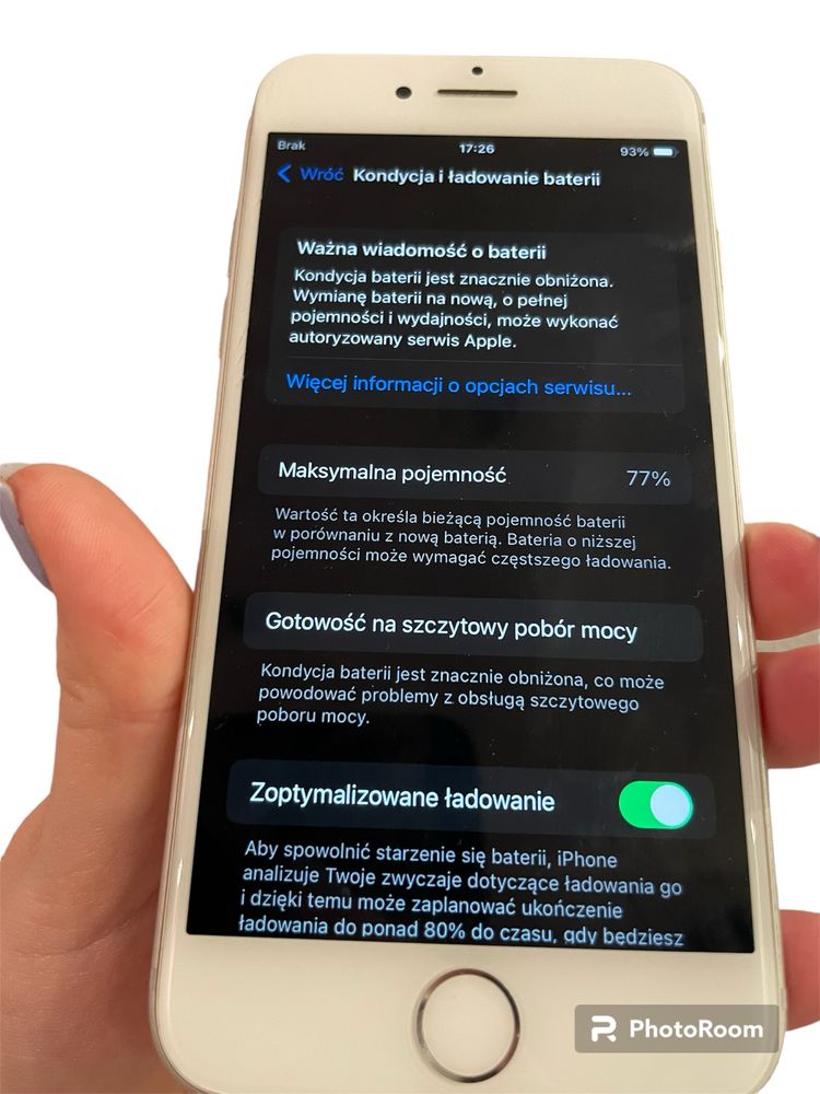 Iphone 8 srebrny 64 GB
