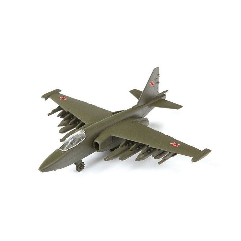 Radziecki samolot szturmowy SU-25 1:144 Zvezda 7431