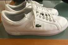 Lacoste ténis em couro 43