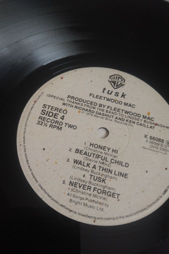 Fleetwood mac tusk 1979 winyl vinyl