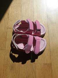 sandałki dziewczęce różowe fashion rozmiar 24