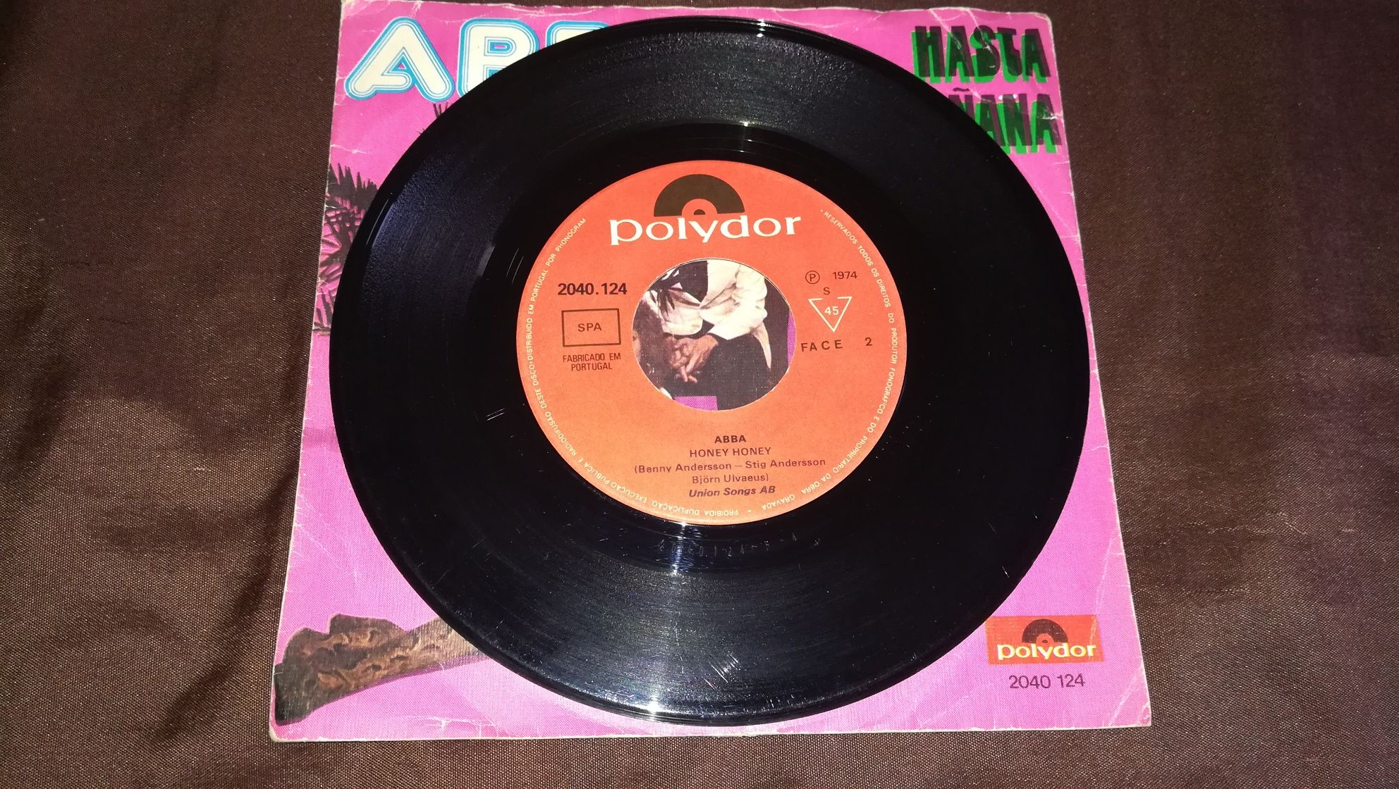 Vinil / Vinyl - Single ABBA - Hasta Mañana