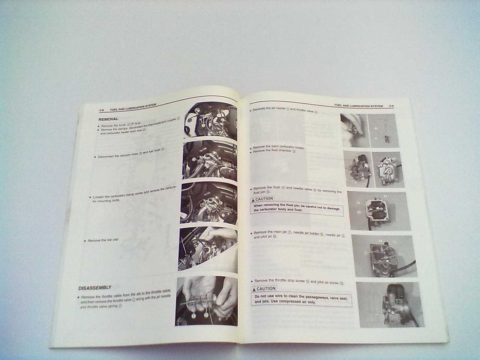 Manual Técnico Oficial Suzuki ESTILETE UF 50