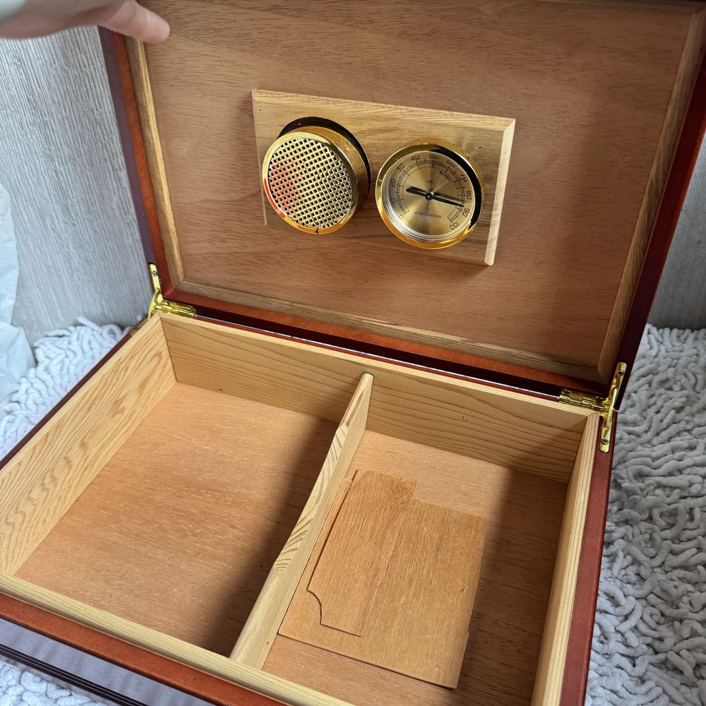Humidor na cygara drewniany