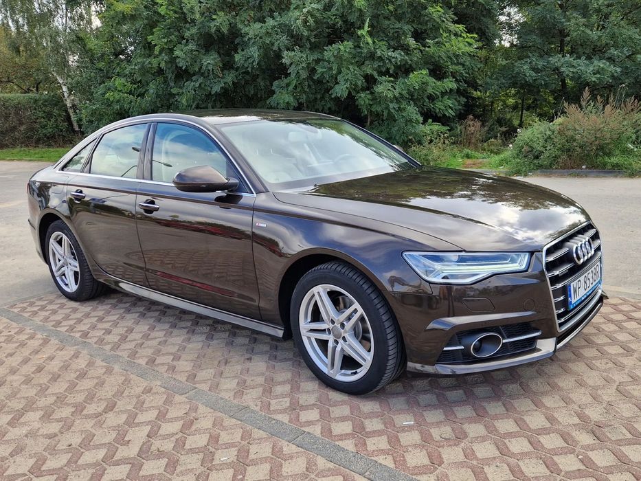 Audi A6 Limousine Salon Polska Jasne skóry, pełne wyposażenie FV 23% 2.0 TDI Quattro