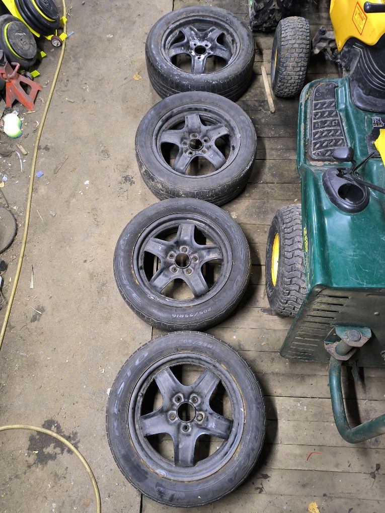Koła, felgi strukturalne 16 cali, 5x110 Opel