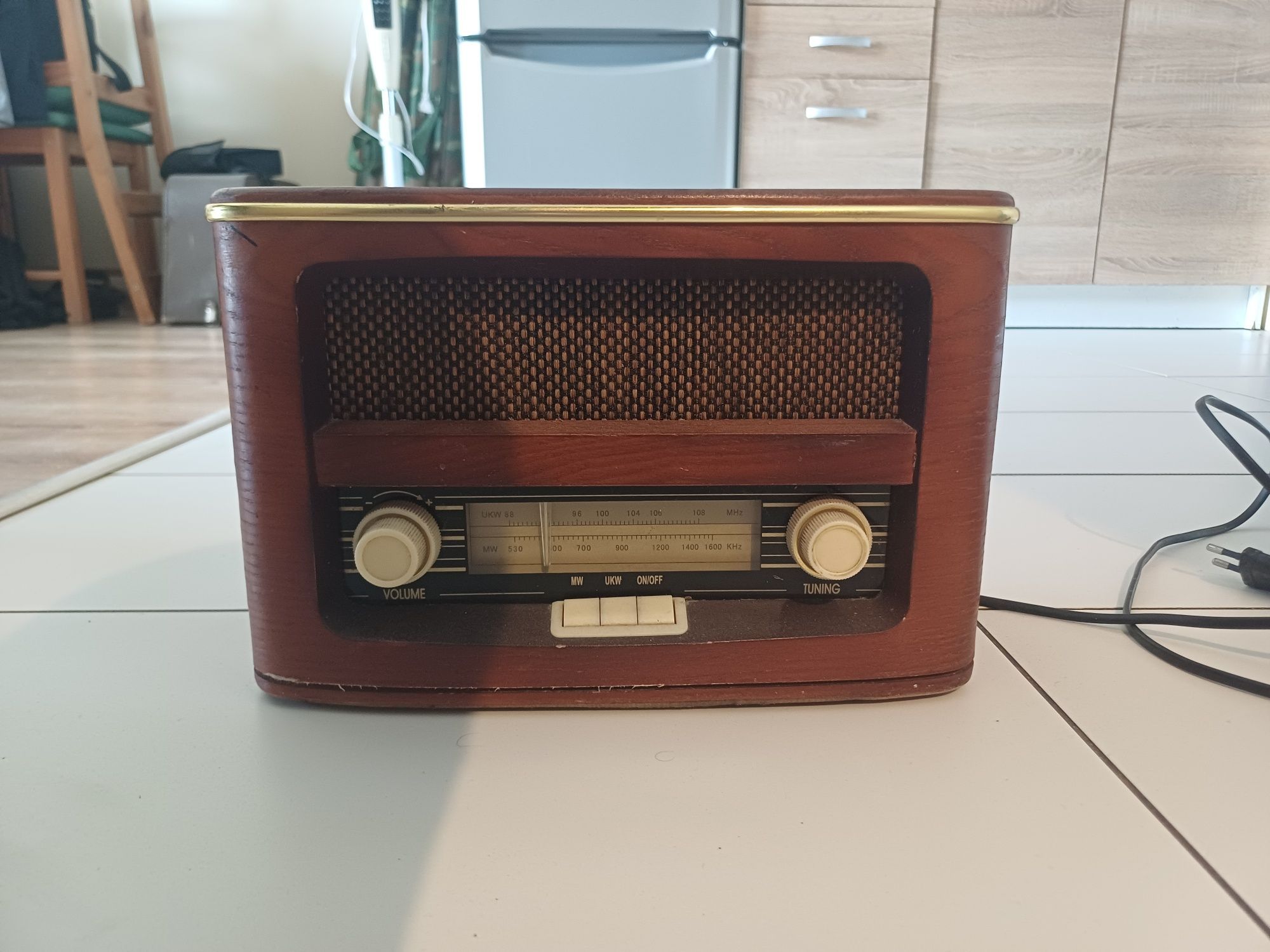Drewniane Niemieckie Radio