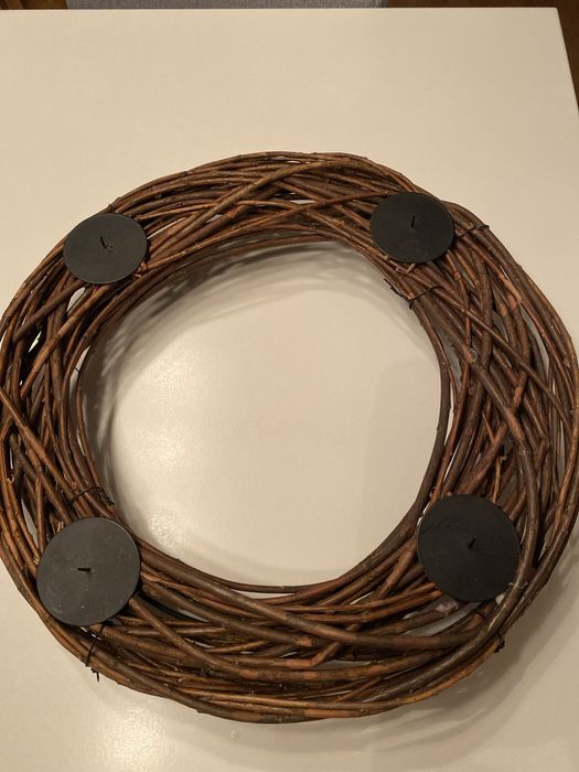 Podstawa na wianek świateczny 4 świece