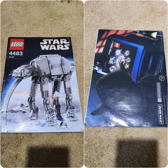 Lego Star Wars 4483 At-At Black Box z instrukcją
