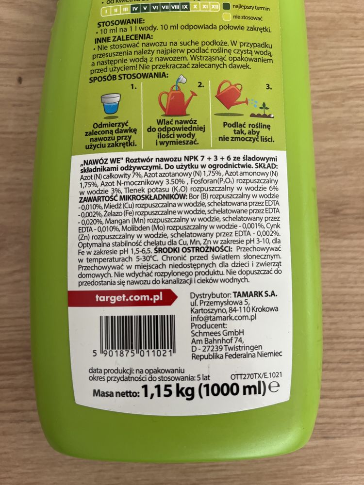 Nawóz do traw ozdobnych