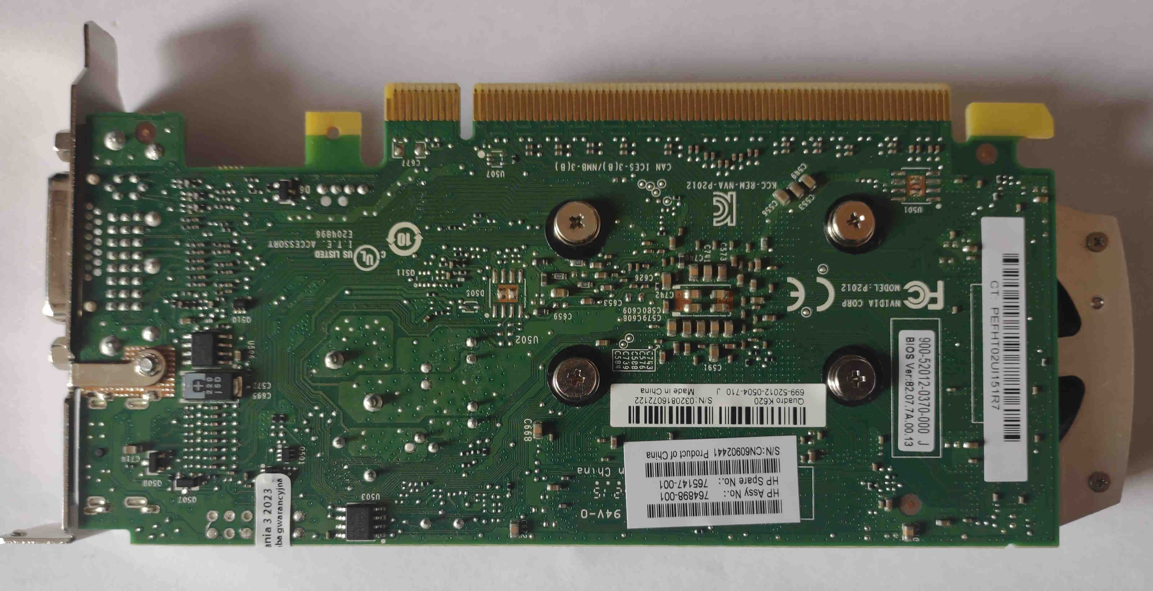 Karta nVidia Quadro K620 2GB 128-bit