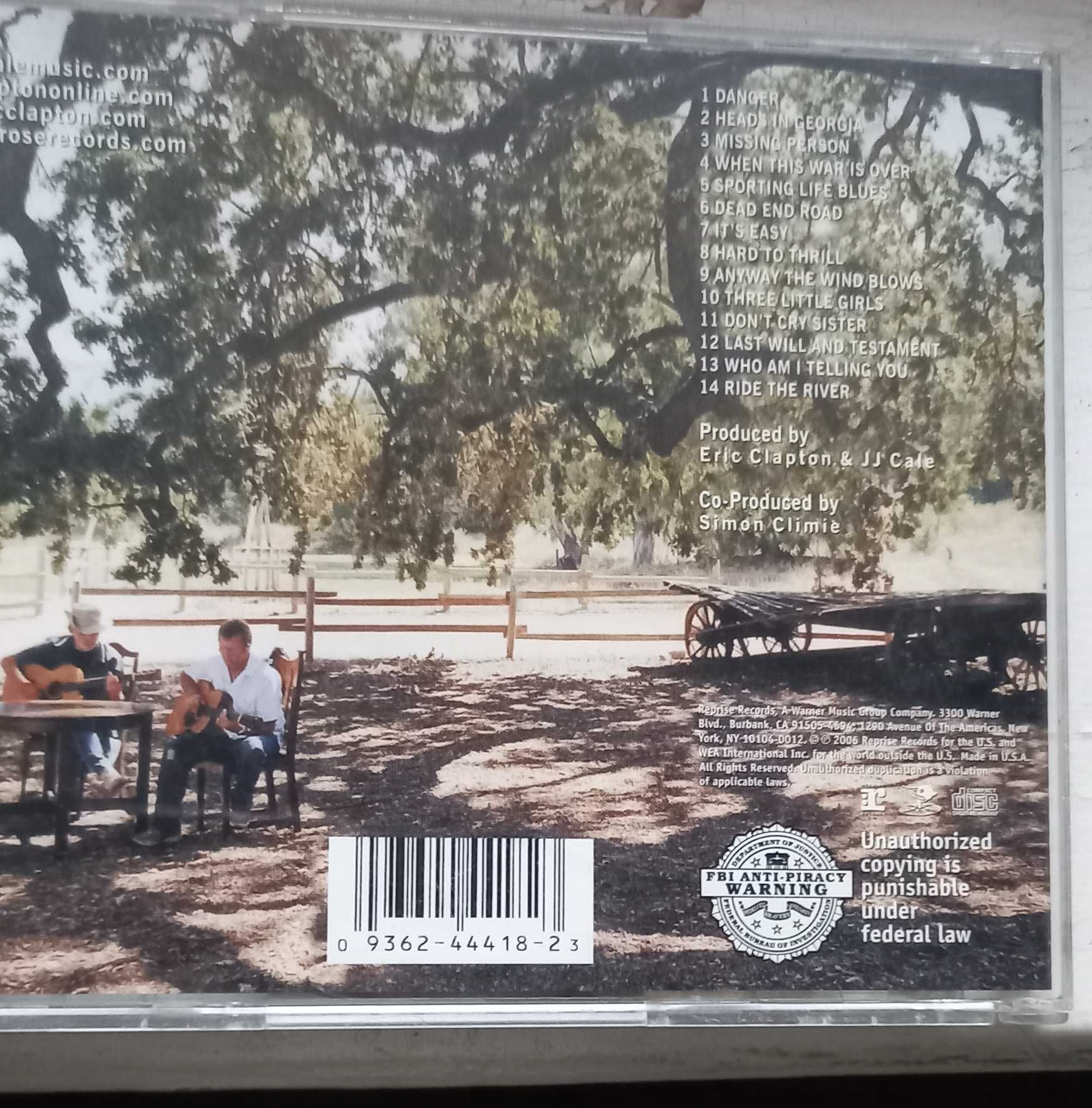 JJ Cale & Eric Claptn CD