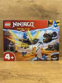 LEGO® 71798 Ninjago - Nya i Arin - bitwa na grzbiecie małego smoka