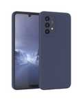 Etui Samsung Galaxy A33 5G silikonowe, granatowe, Eazy Case, matowe