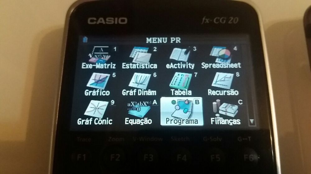 Calculadora Gráfica Cores Casio fx-CG 20 (MODO EXAME)