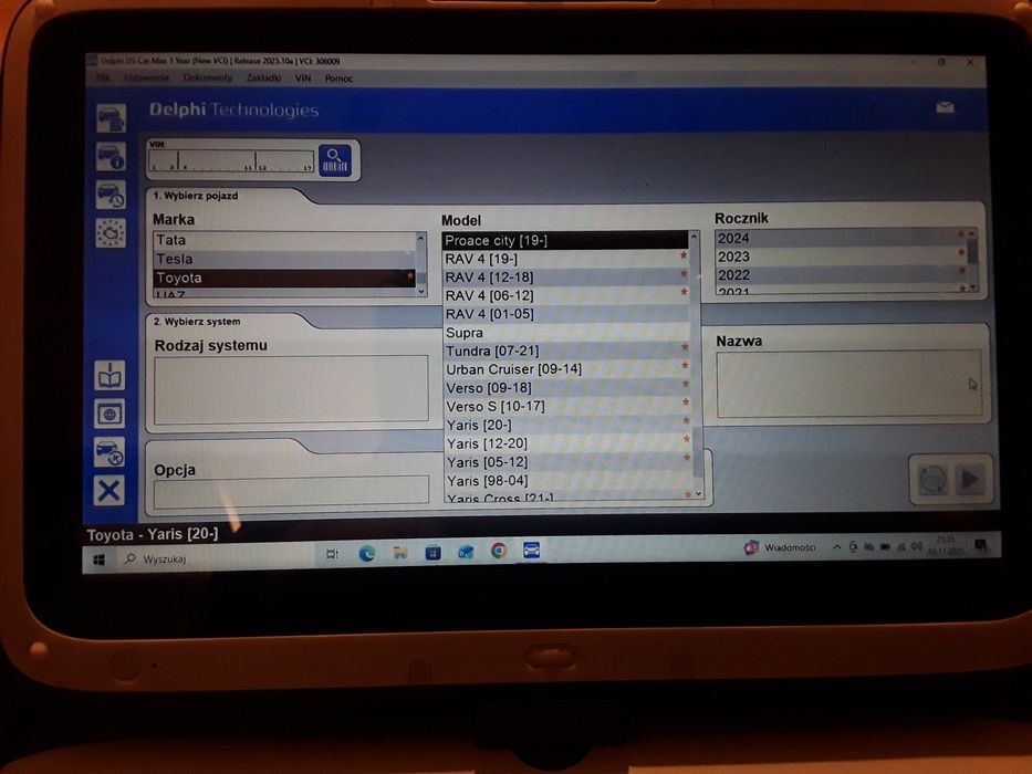 Tester skaner  diagnostyczny+komputer  ORGINAŁ  DELPHI CAR jak autocom