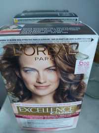 Farba do włosów, loreal, ciemny blond 600