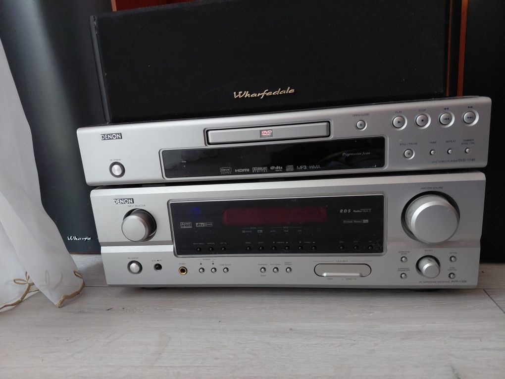 Zestaw kina domowego DENON plus głośniki Wharfedale