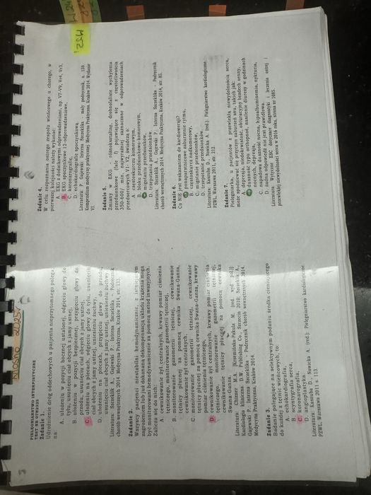 Specjalizacja pielegniarstwo  interna testy