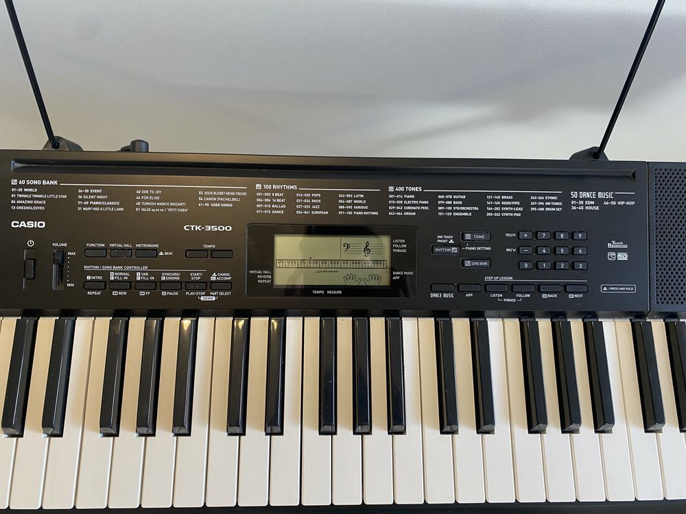 Keyboard Casio CTK-3500+Stojak
