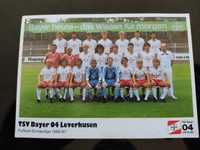 Postal do Bayer Leverkusen 1986 e 1987