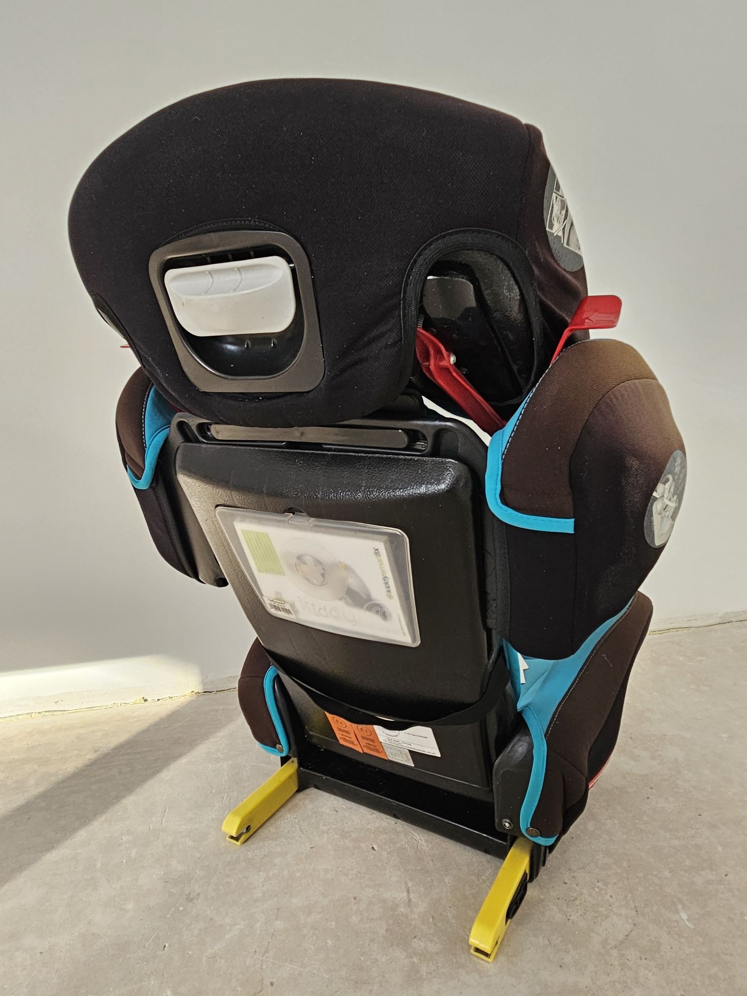 Fotelik Kiddy SmartFix 18-36 kg, z Isofix (niebieski)