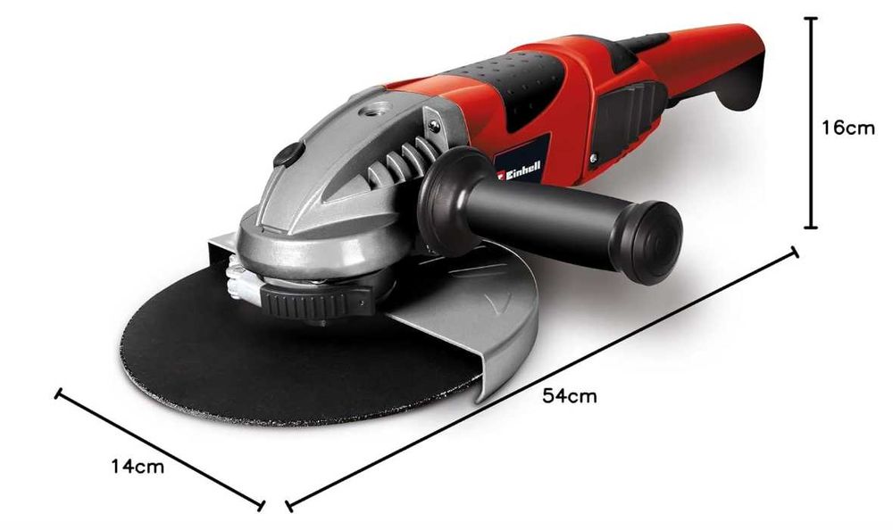 Duży Mocny Einhell TE-AG 230/2000 szlifierka kątowa 230 mm