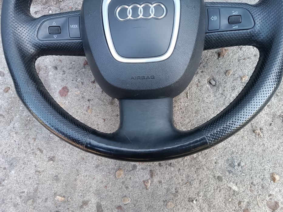 Kierownica audi A6 C6 a3 8p a4 B7 poduszka komplet