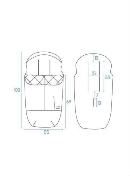 Чохол у коляску, санчата  та муфти Dorechi