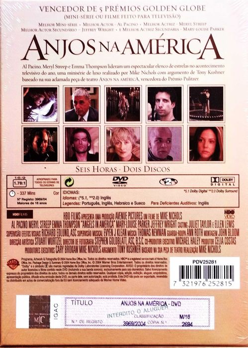 Filmes Especiais - Anjos na América (Novo)