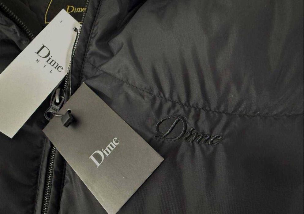 Куртка Dime Jacket / пуховик puffer дайм чорний