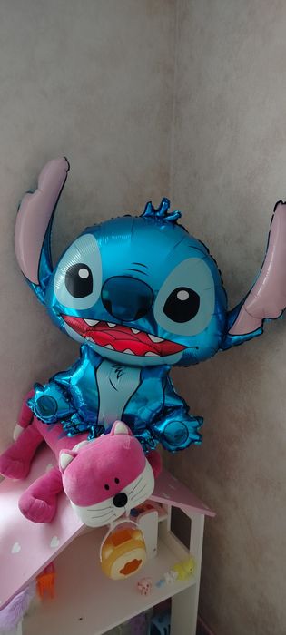 Стіч,стич банер,плакат шарики,гірлянда