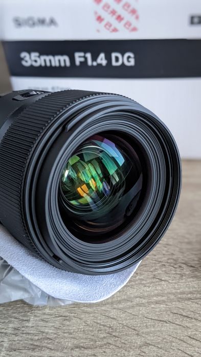 Новий Sigma 35mm Art DG HSM‼️f/1.4 об'єктив для Canon