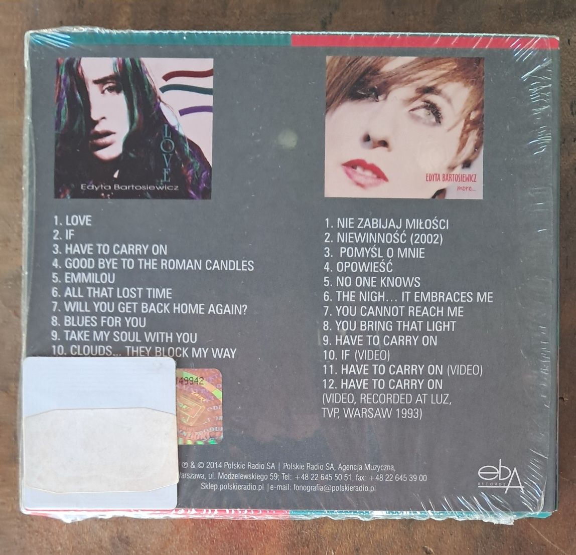 Edyta Bartosiewicz - love & more 2 cd.