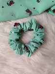 Scrunchie do włosów rozm S jedwab  silk