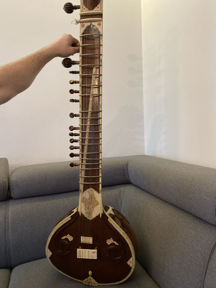 Sitar indyjski instrument muzyczny