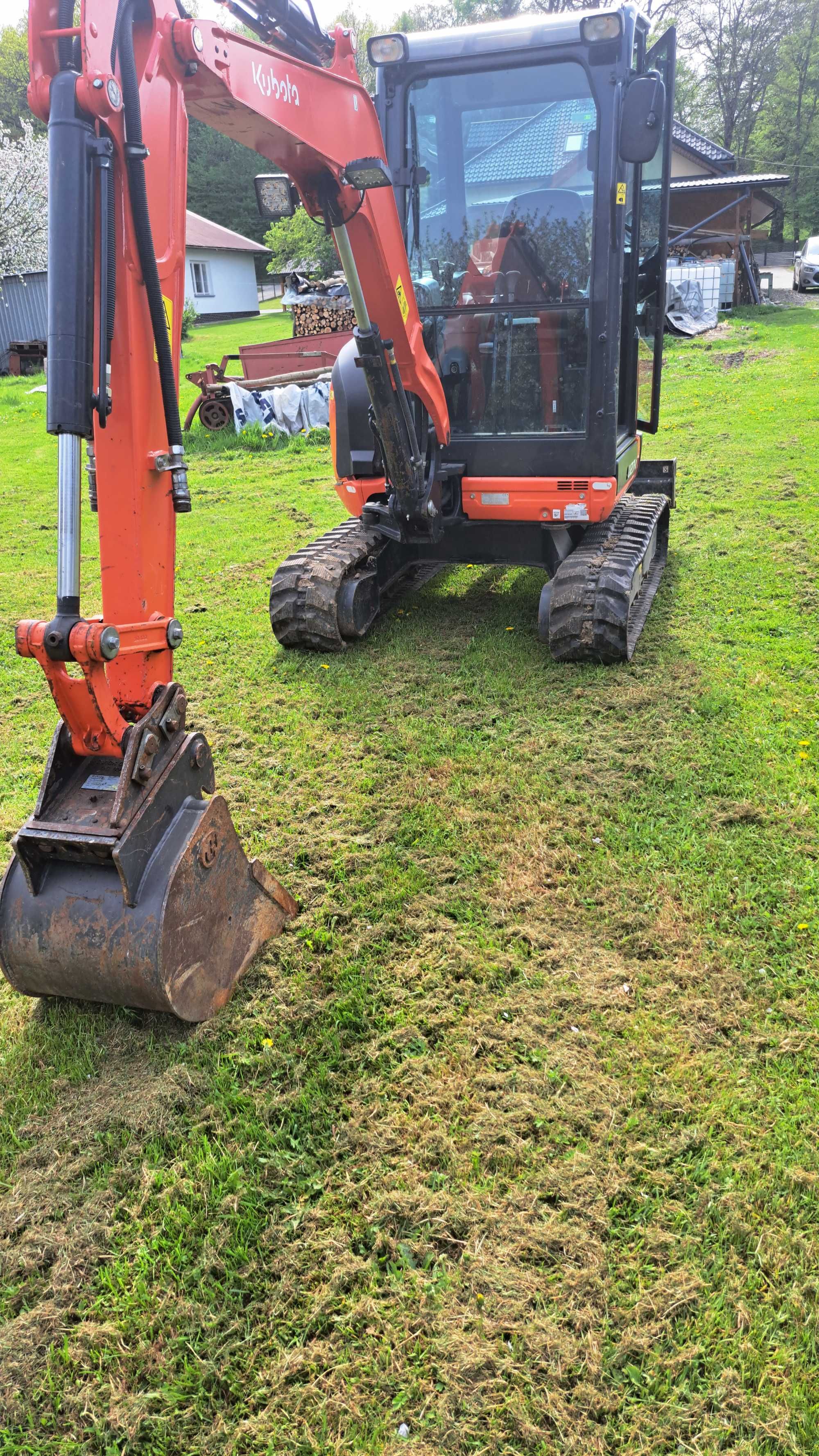 Kubota U 27-4 minikoparka rok 2020