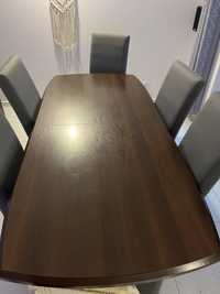 Duży Stół i 6 krzeseł