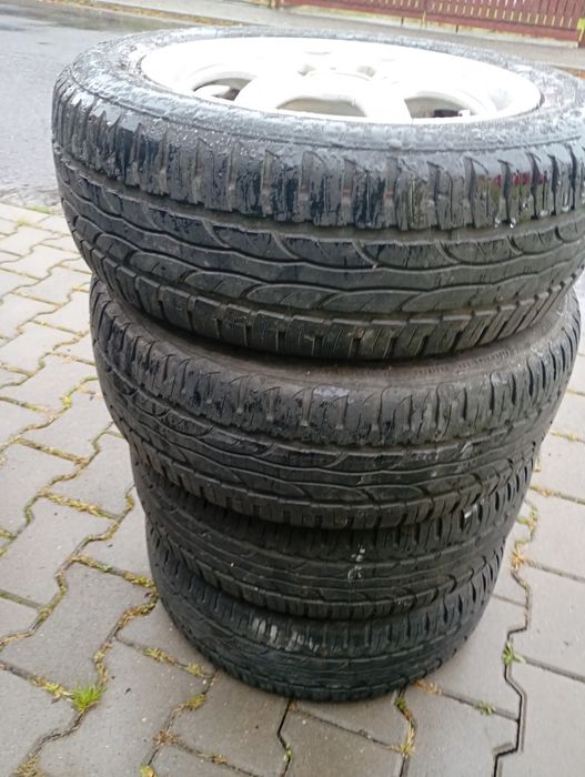 sprzedam opony z alufelgami 185/60r14