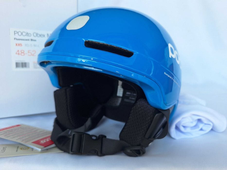 Kask dziecięcy POC POCito Obex Mips Fluorescent Blue XXS 48-52cm