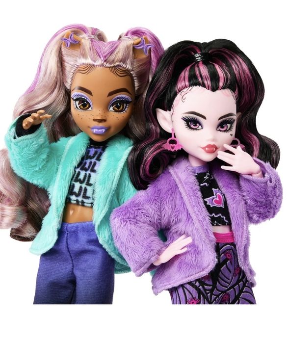 Шикарний величезний набір Дракулаура Клодін Creepover Monster high