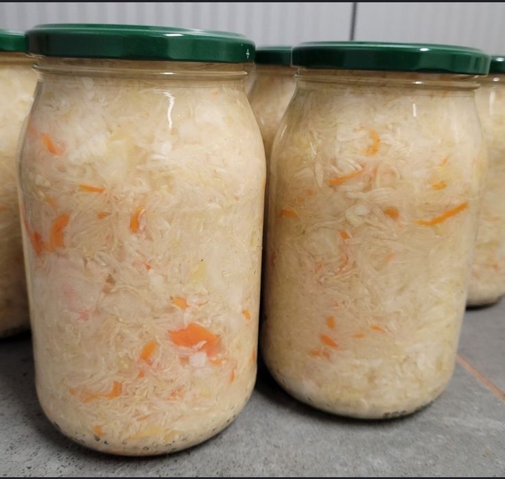 Kapusta kiszona NATURALNIE - 4 słoki - WYSYŁKA