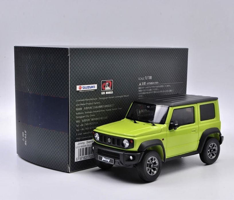 Модель Suzuki Jimny LCD 1:18 не Norev не Minichamps