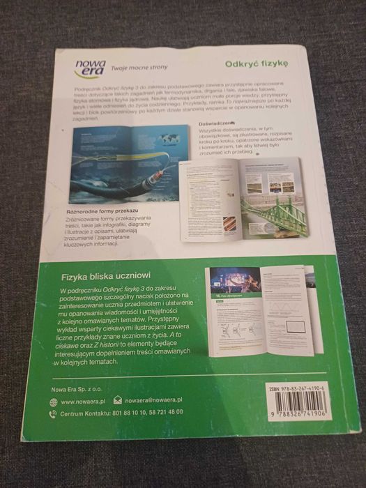 Podręcznik do fizyki do klasy 3 liceum